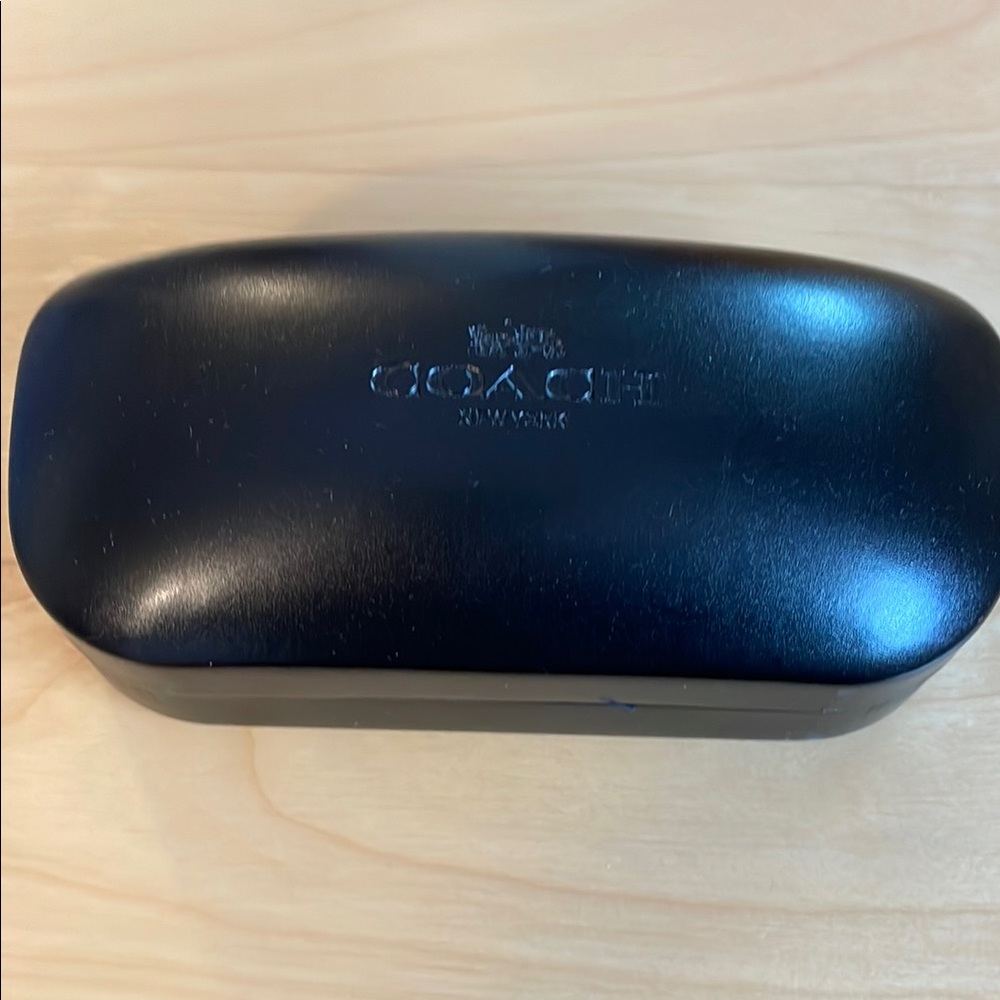 Coach Black Eyeglass Case